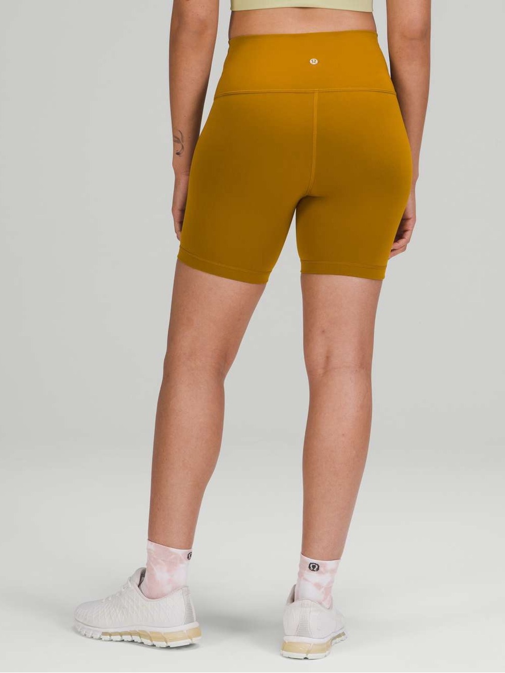 Lululemon Wunder Train High-Rise Short 6" size 10 Gold Spice - Picture 2 of 6
